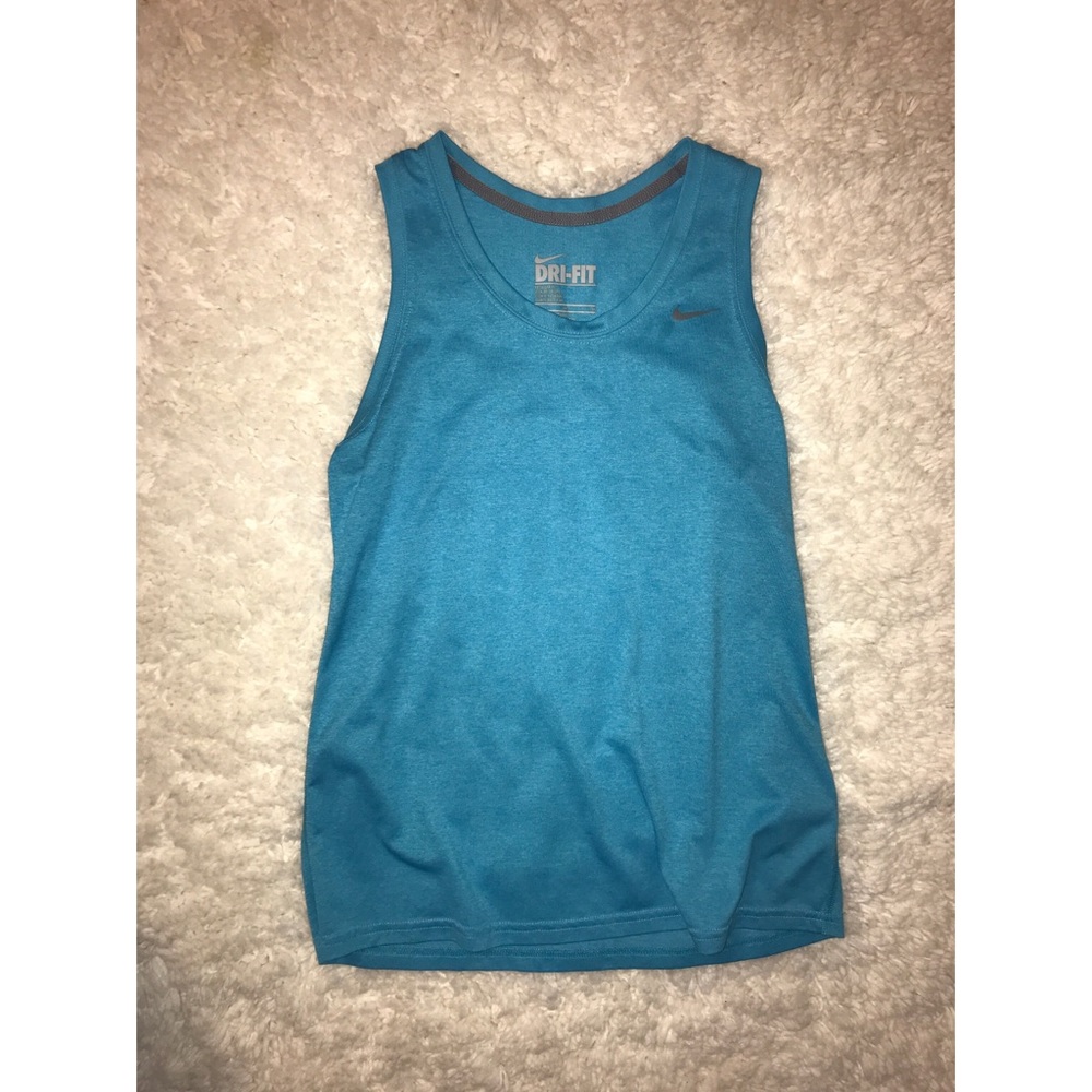 Medium EUC Blue Nike Dri Fit Tank